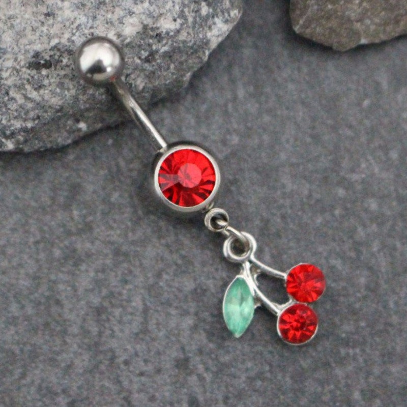 Blossem Cherry Belly Ring