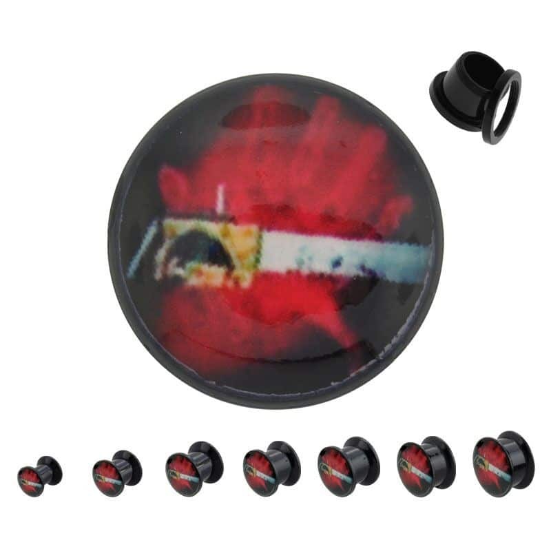 Chainsaw Flesh Tunnels (2 gauge – 5/8 inch) 2 g