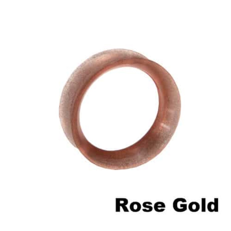 KAOS Rose Gold Metallic Skin Eyelets –  (10 gauge – 3 inch) 10 g