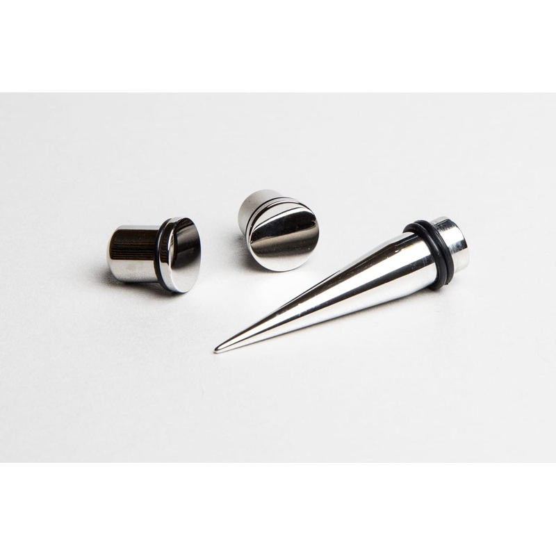 Taper & Plug Stretching Kit (14 gauge – 00 gauge) 14 g