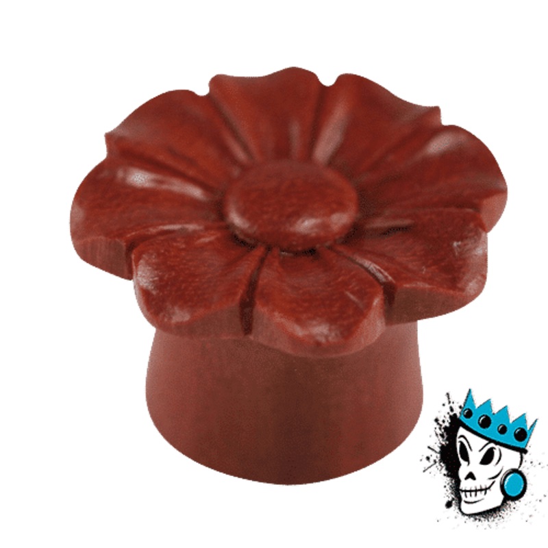 Wild Flower Sabo Wood Plugs (2 gauge – 15/16 inch) 2 g