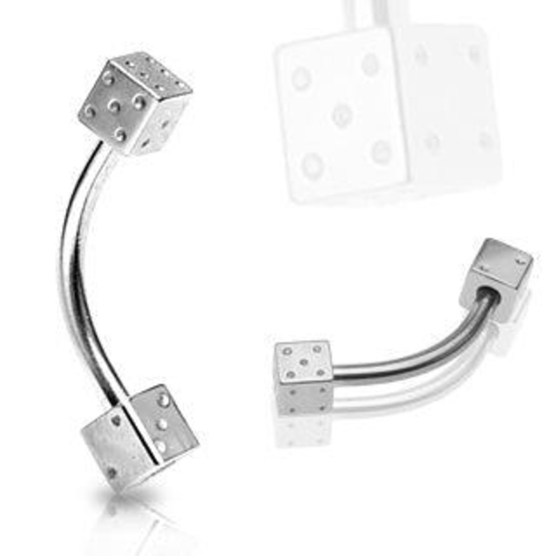 Dice Curve 16G 8mm 3mm