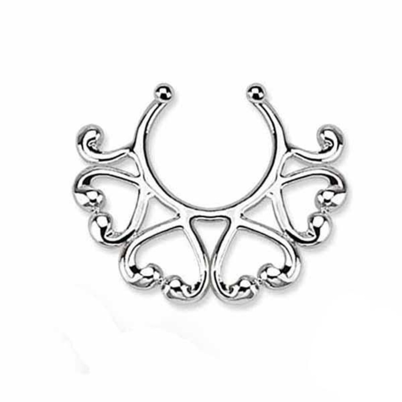 Hearts Non-Piercing Nipple Shield (Single)