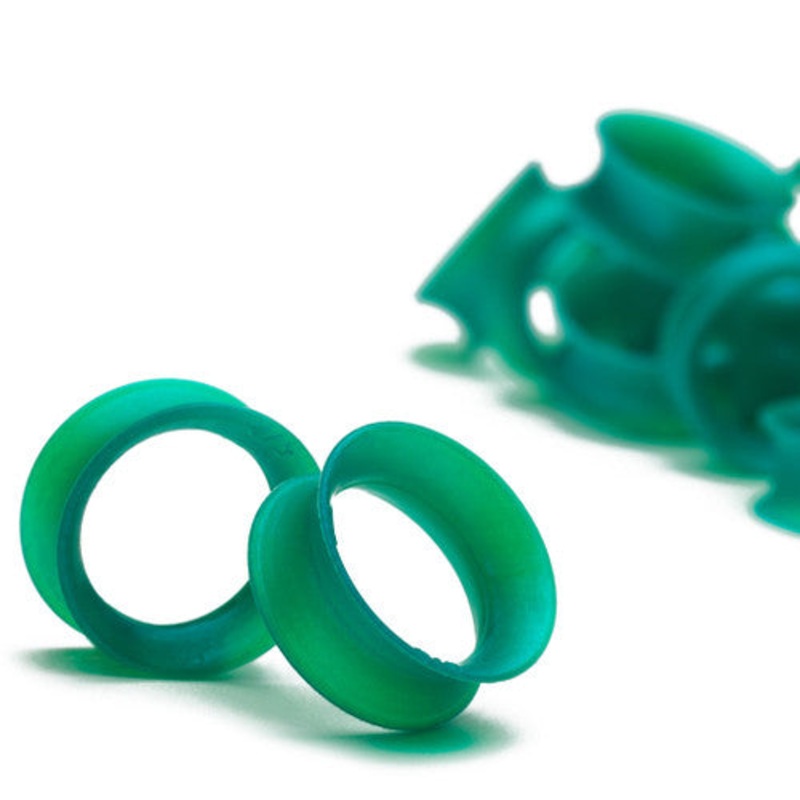 KAOS Emerald Pearl Skin Eyelets (6 gauge – 1 inch) 6 g