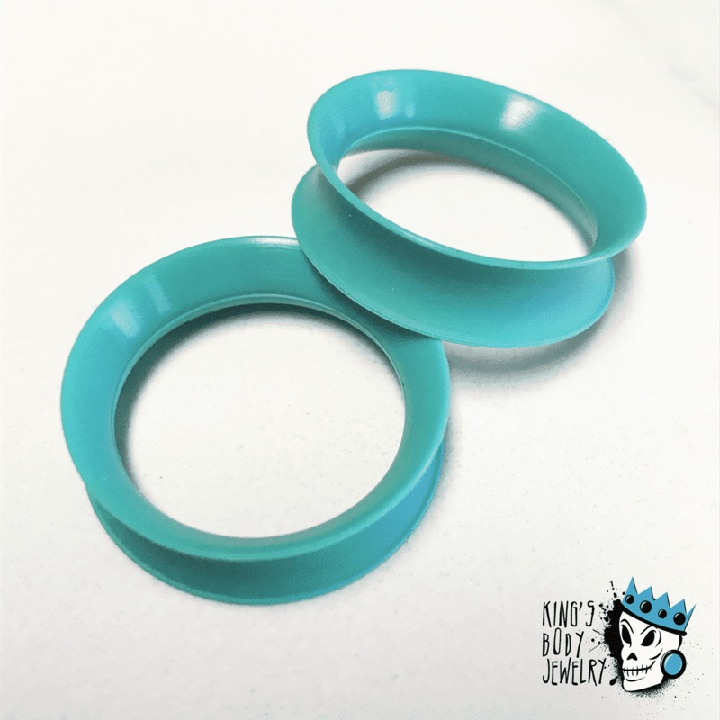 KAOS Teal Skin Eyelets- Exclusive Colors – (10 gauge – 7/8 inch) 10 g