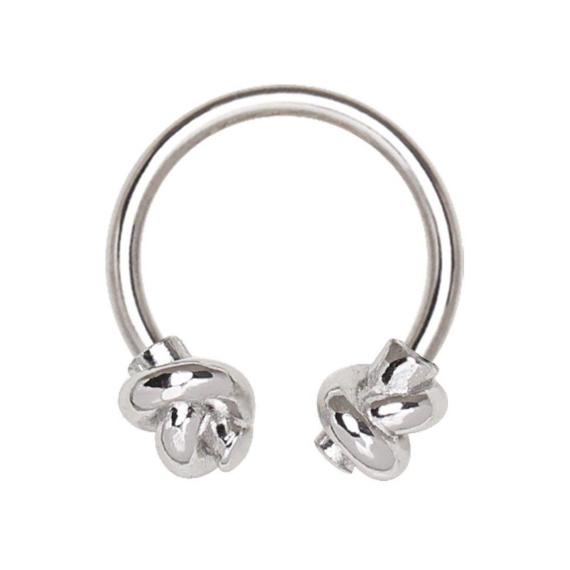 Knotted Horseshoe 16G