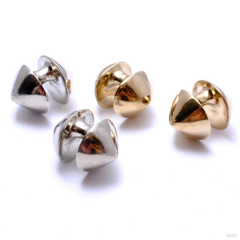 Micro Spool Weights in Brass from Diablo Organics Brass