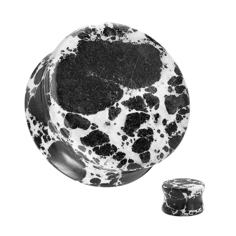 Black Imperial Turquoise Plug 6mm – 25mm 6mm(2G)