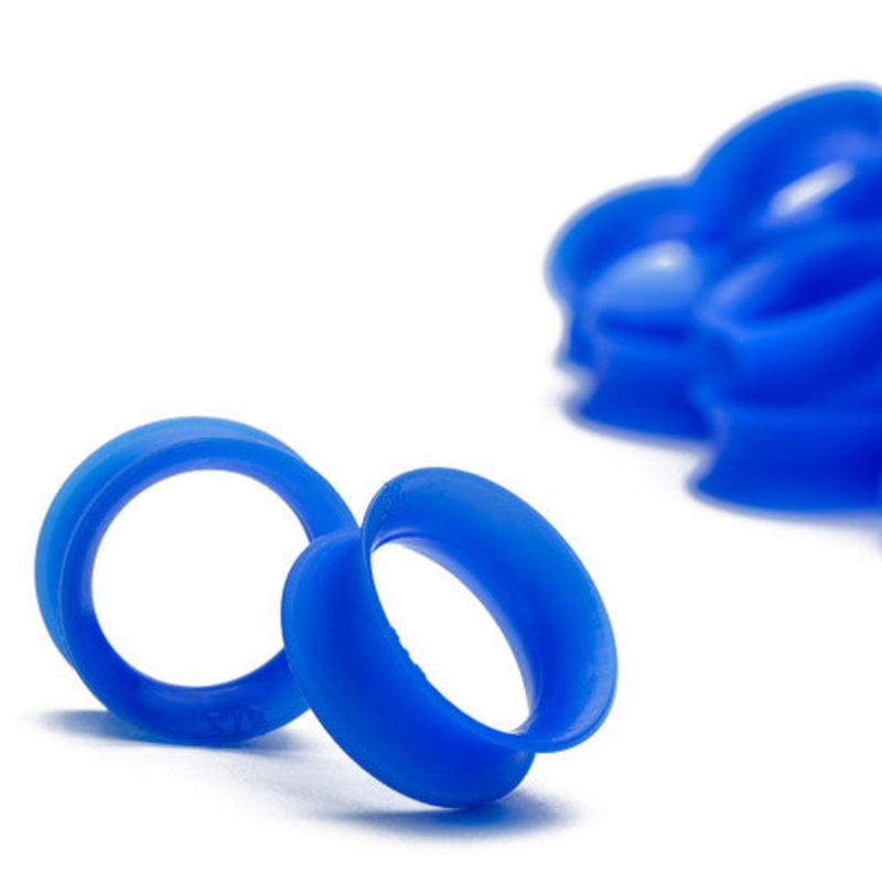 KAOS True Blue Skin Eyelets (10 gauge – 2 inch) 10 g