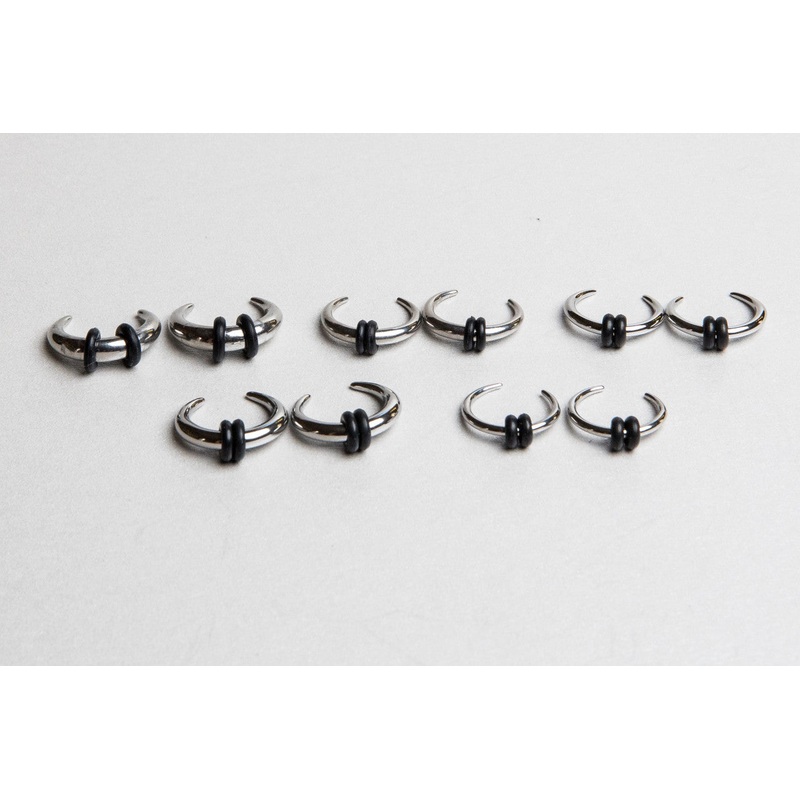 Stainless Steel Pinchers Stretching Kit (14 gauge – 6 gauge) 1