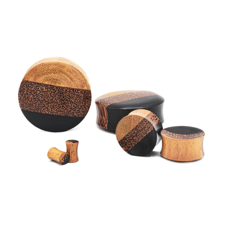 Three Wood Plugs (4 gauge – 2 inch) 2 g