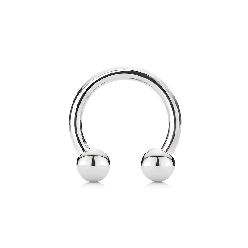 Ball Horseshoe 14G 14G 8mm 3mm