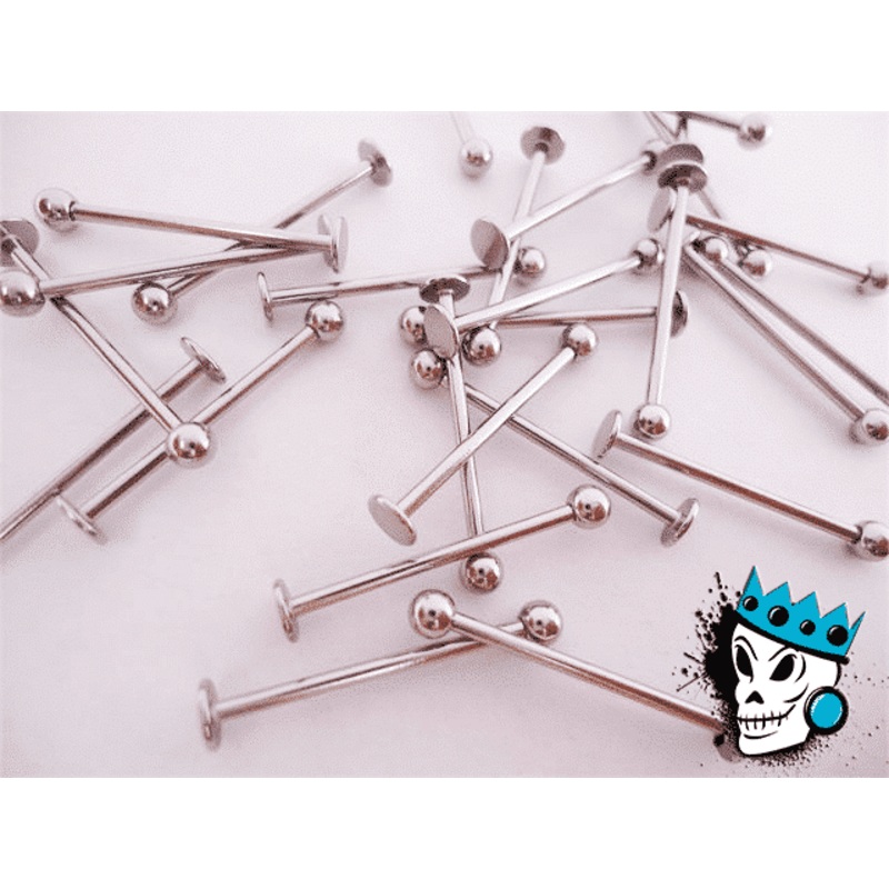 Cheek Barbells (16 gauge – 14 gauge) 16 g 5/8″