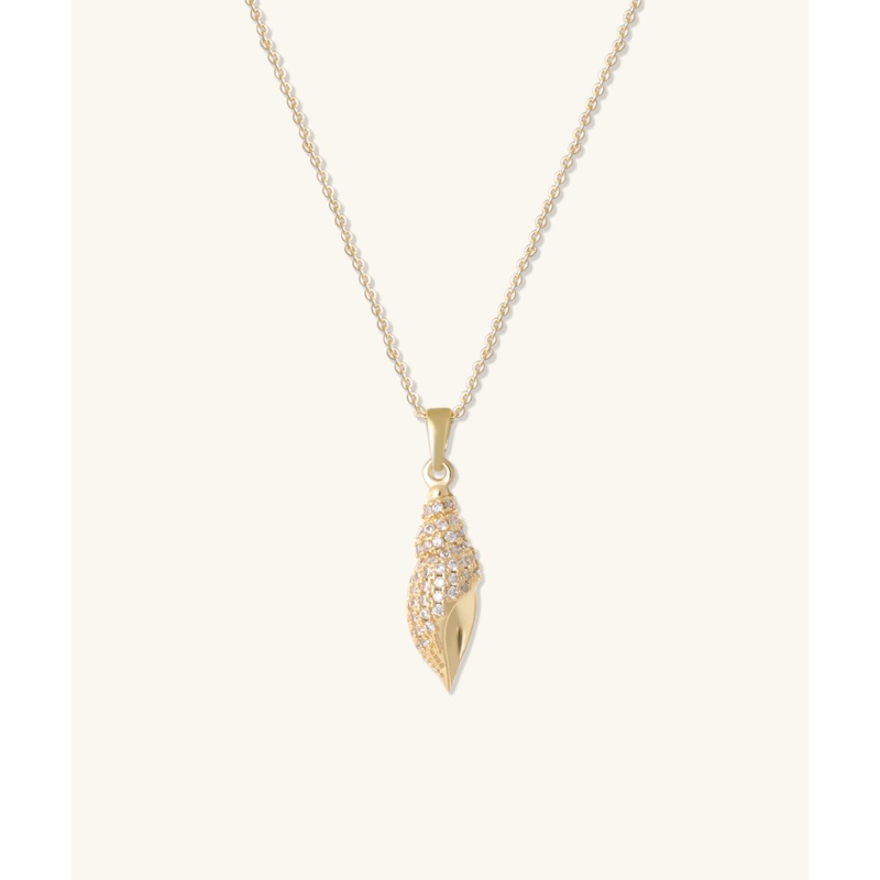Golden Shell Necklace Gold