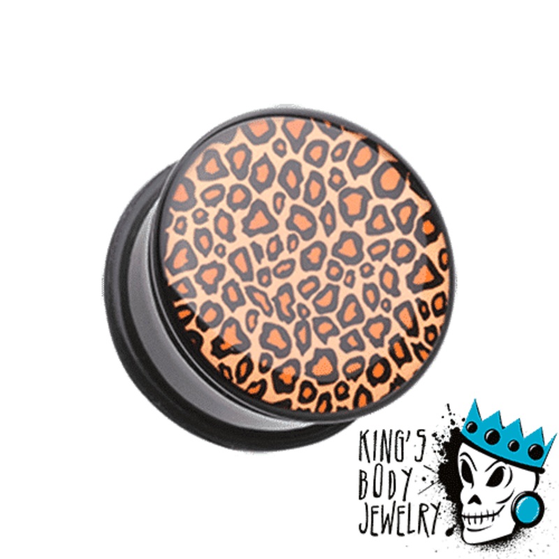 Leopard Plugs (6 gauge – 1 inch) 6 g