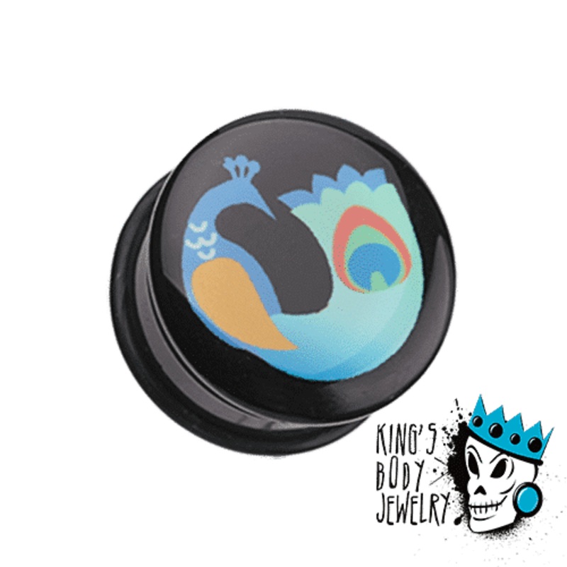 Peacock Plugs (2 gauge – 1 inch) 2 g