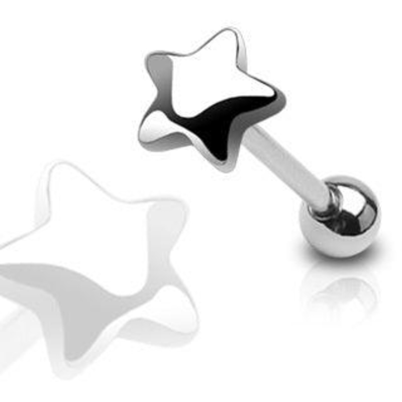 Steel Star Tongue Bar