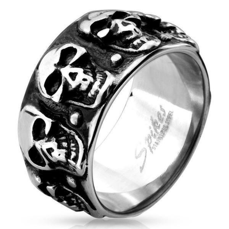 Multi Skull Ring Size 10 (62.1mm)