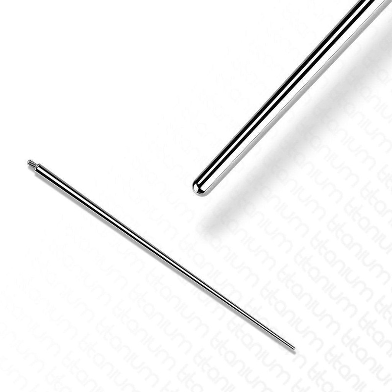 Titanium Threaded Insertion Taper 16G