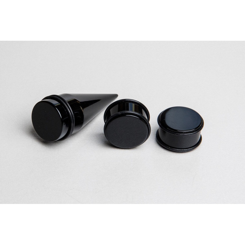 Acrylic Plug  & Taper Kit (0 gauge – 1 inch) 0 g