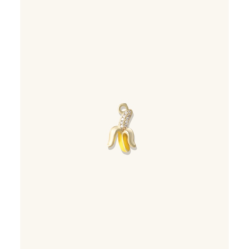 Banana Charm Gold charm