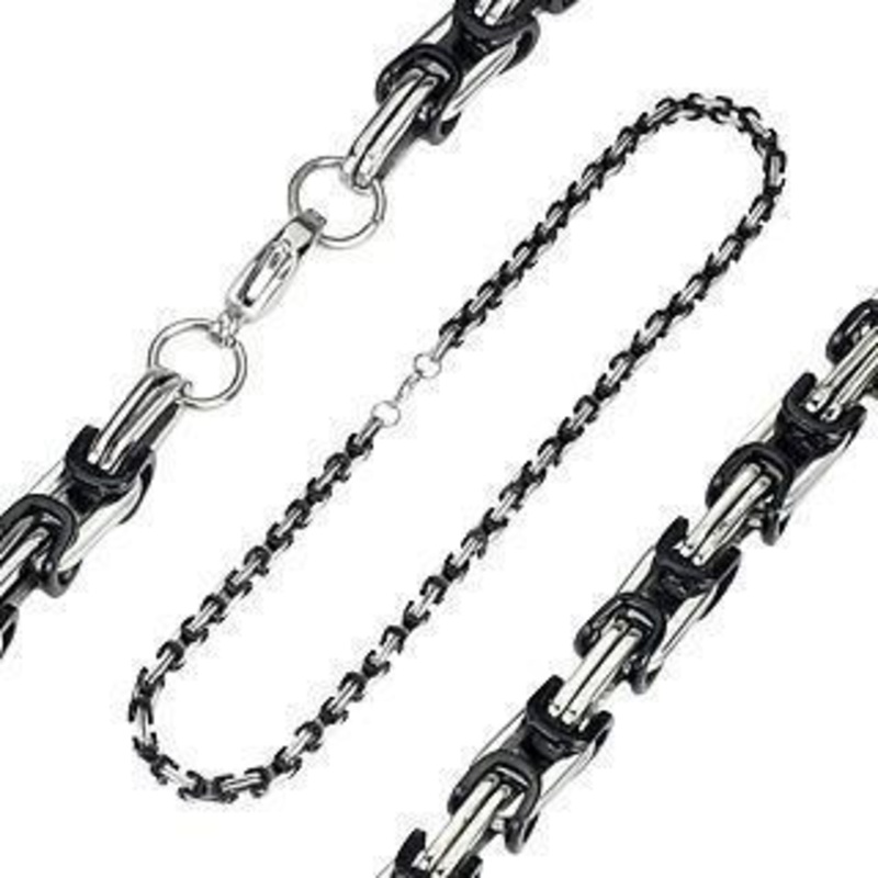 Black Clip Accent Chain