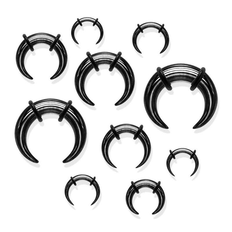 Black Stainless Steel Pinchers (16 gauge – 00 gauge) 16 g 5/16″