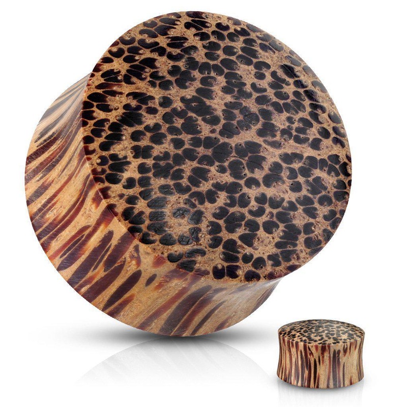 Coco Wood Solid Plug 6mm-35mm 6mm(2G)