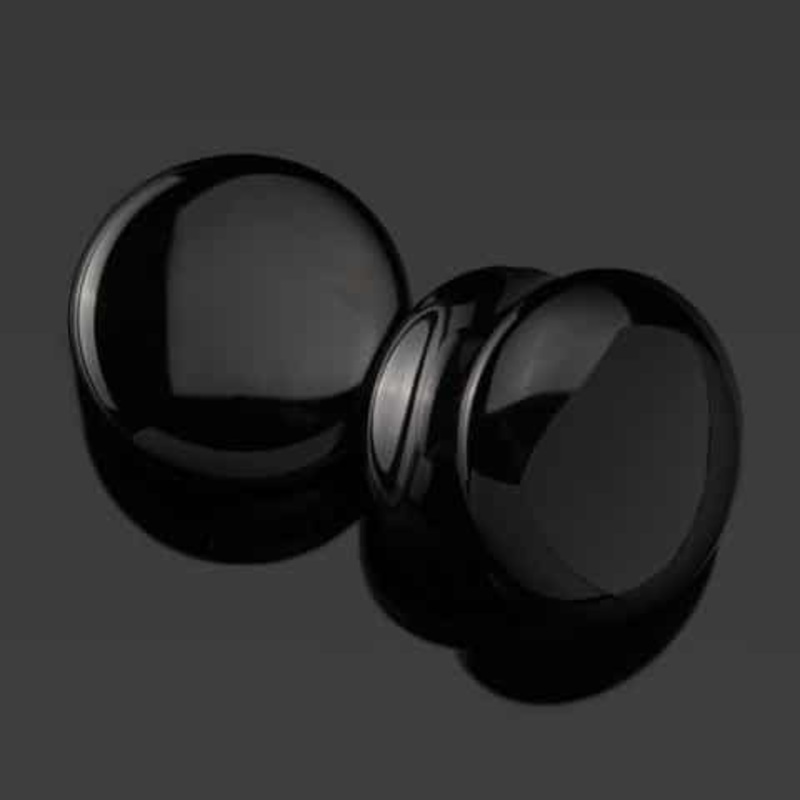 Diablo Organics Oynx Stone Plugs (8 gauge – 1 inch) 8 g