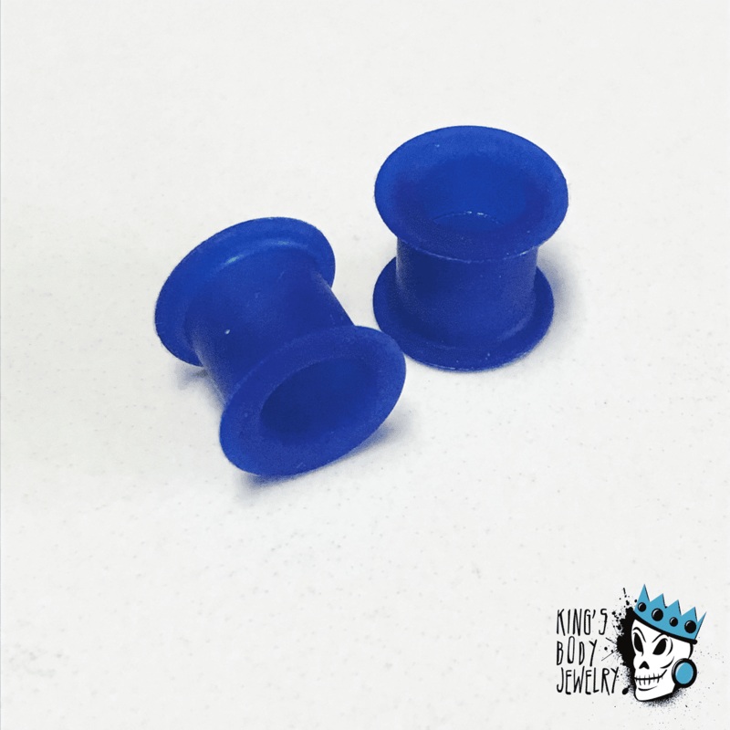 KAOS Deep Blue Tunnels – (0 gauge – 1 inch) –EXCLUSIVE COLOR!! 0 g