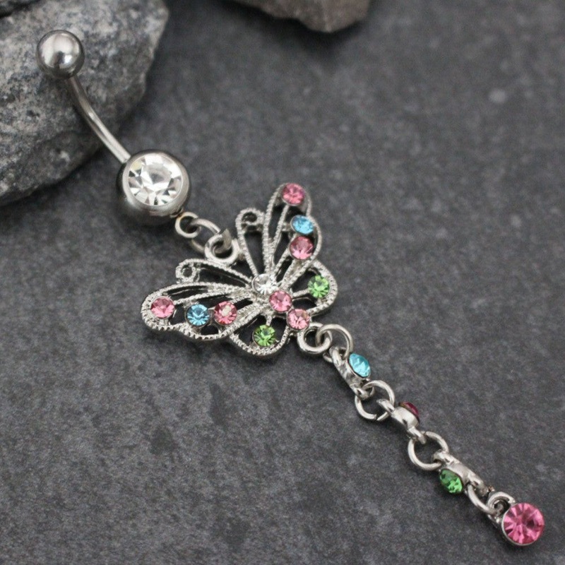 Mira Butterfly Navel Ring