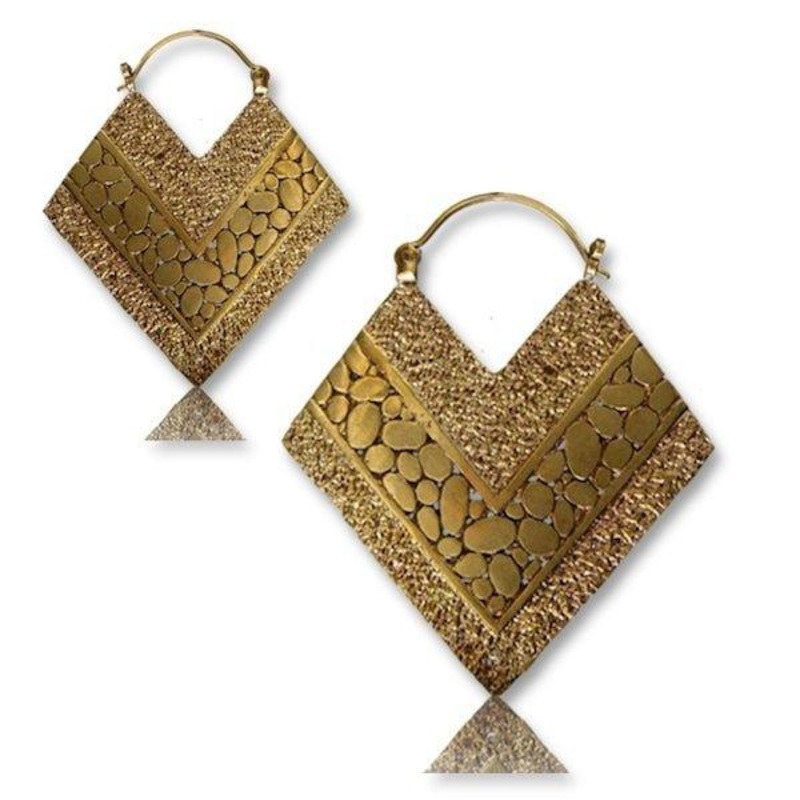 Pebble Earring PAIR Gold