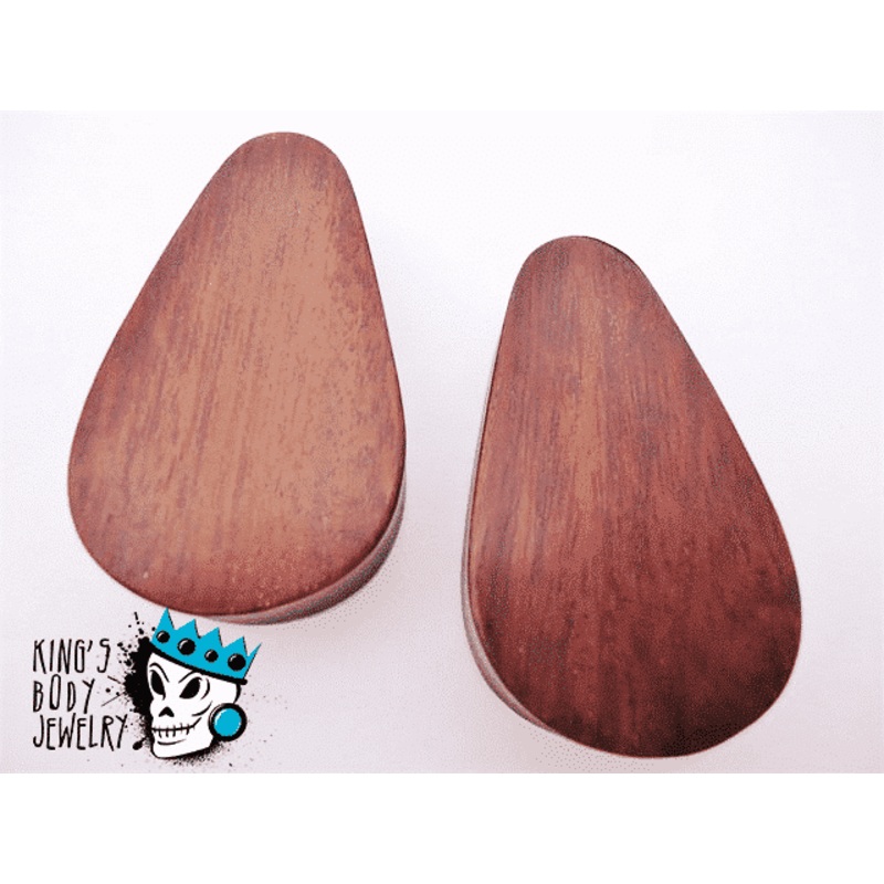 Raintree Wood Teardrop Plugs (9/16 inch) 9/16 inch