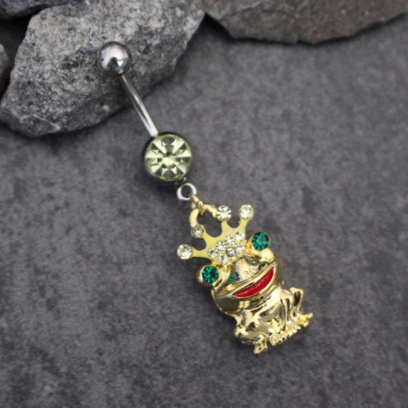 The Frog Prince Navel Ring