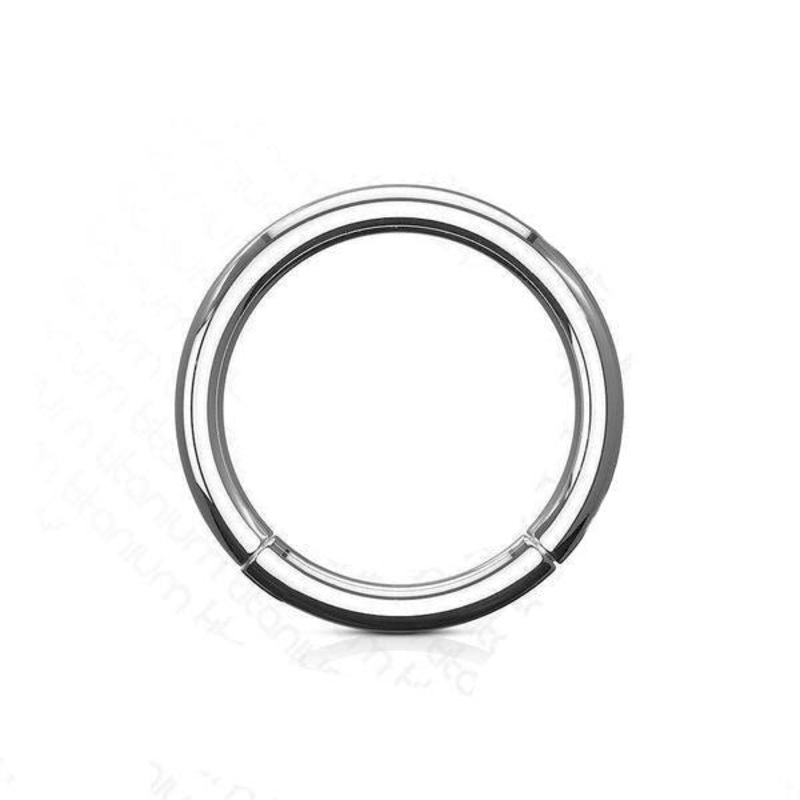 Titanium Hinged Ring 20G 6mm