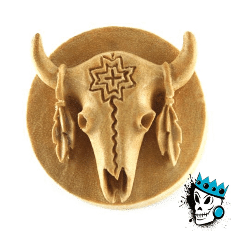 Wild Buffalo Plugs (00 gauge – 7/8 inch) 7/16 inch