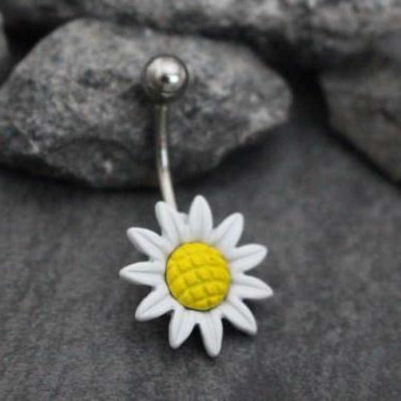 Daisy Belly Ring