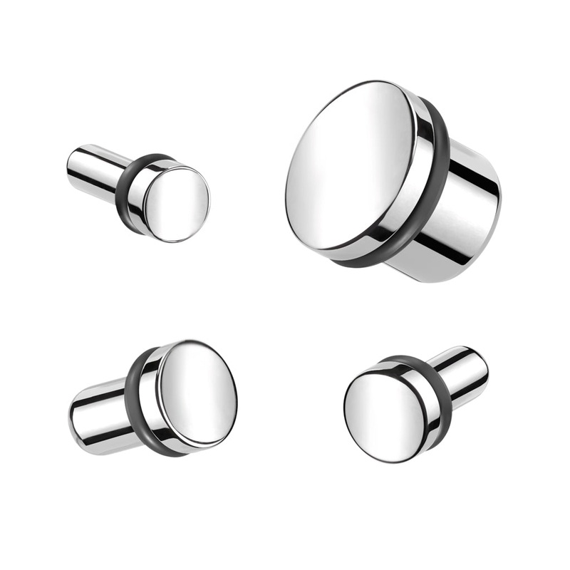 Titanium Bullet Plugs (14 gauge – 00 gauge) 14 g
