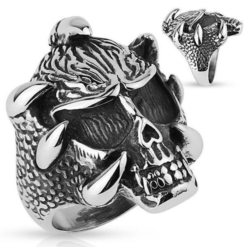 Clawed Skull Ring Size 9 (59.5mm)