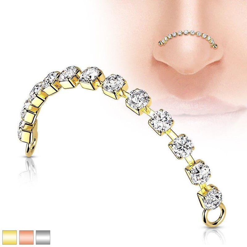 Gem Connector Chain 30mm Gold