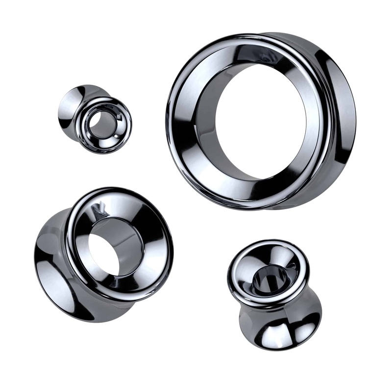 Hematite Stone Tunnels (2 gauge – 1 inch) 2 g