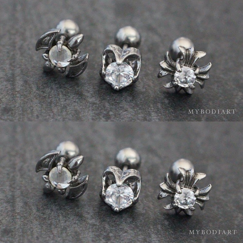 Kaga Chunky Victorian Studs 1