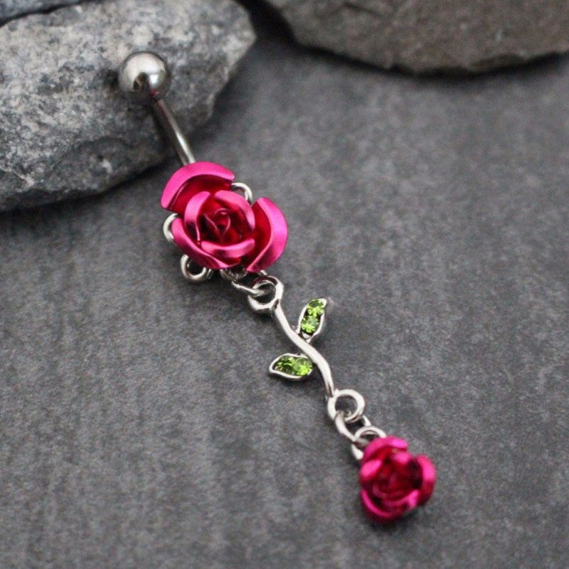 Rosilina Rose Belly Ring