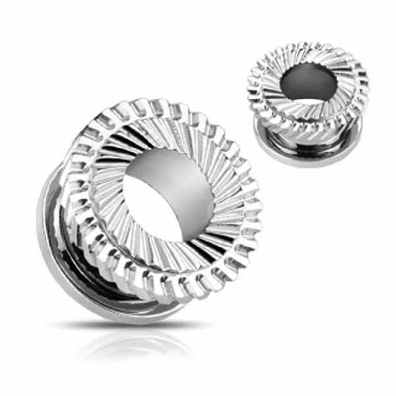2 Tiered Saw Tooth Tunnel PAIR 14mm(9/16″) (Pair)