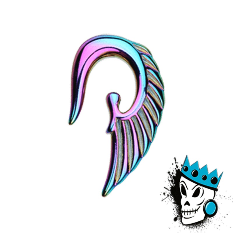 Anodized Wing Hooks (14 gauge – 0 gauge) 14 g