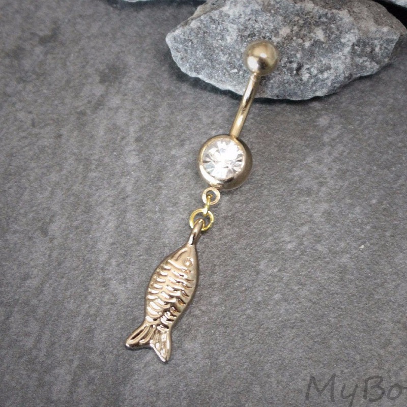 Rose Gold Fish Belly Ring
