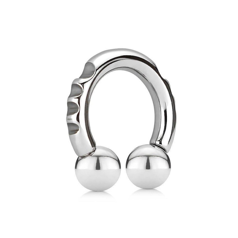 Carved Horseshoe 8G 6G 8G * 12mm * 6mm