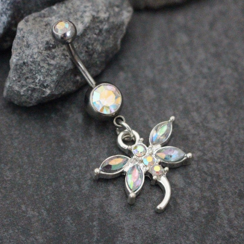 Dragonfly Belly Ring
