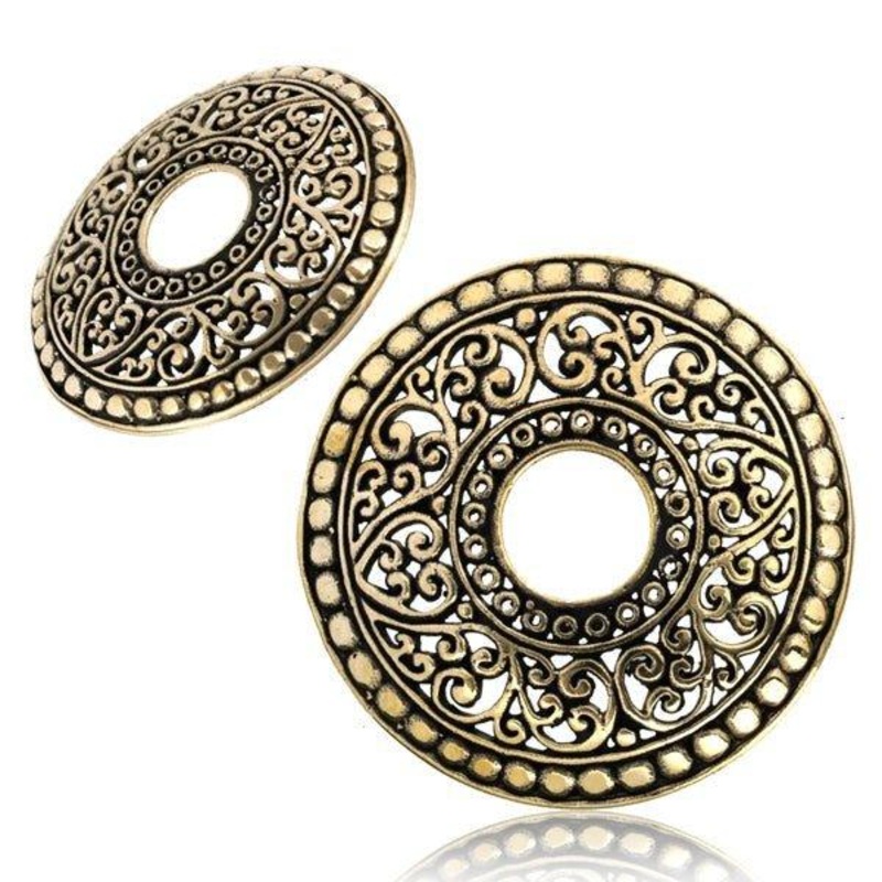 Filigree Nipple Disc (Single) (No Barbell) 9mm Centre