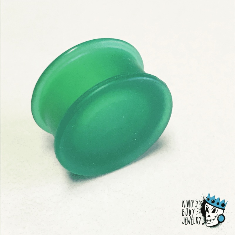 KAOS Emerald Hollow Plugs – EXCLUSIVE COLOR (7/16 – 7/8 inch) 7/16 inch